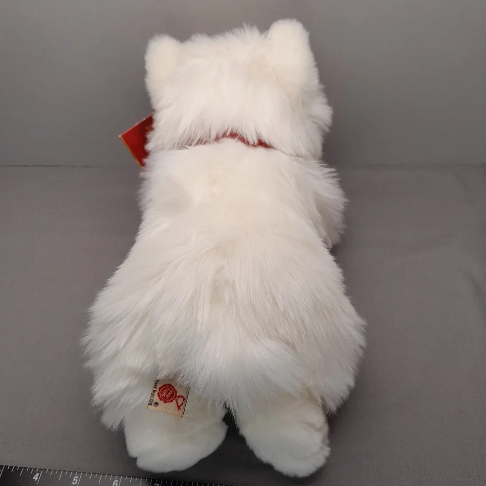 Keel Toys Signature Puppies Westie West Highland White Terrier Plush Dog White‎